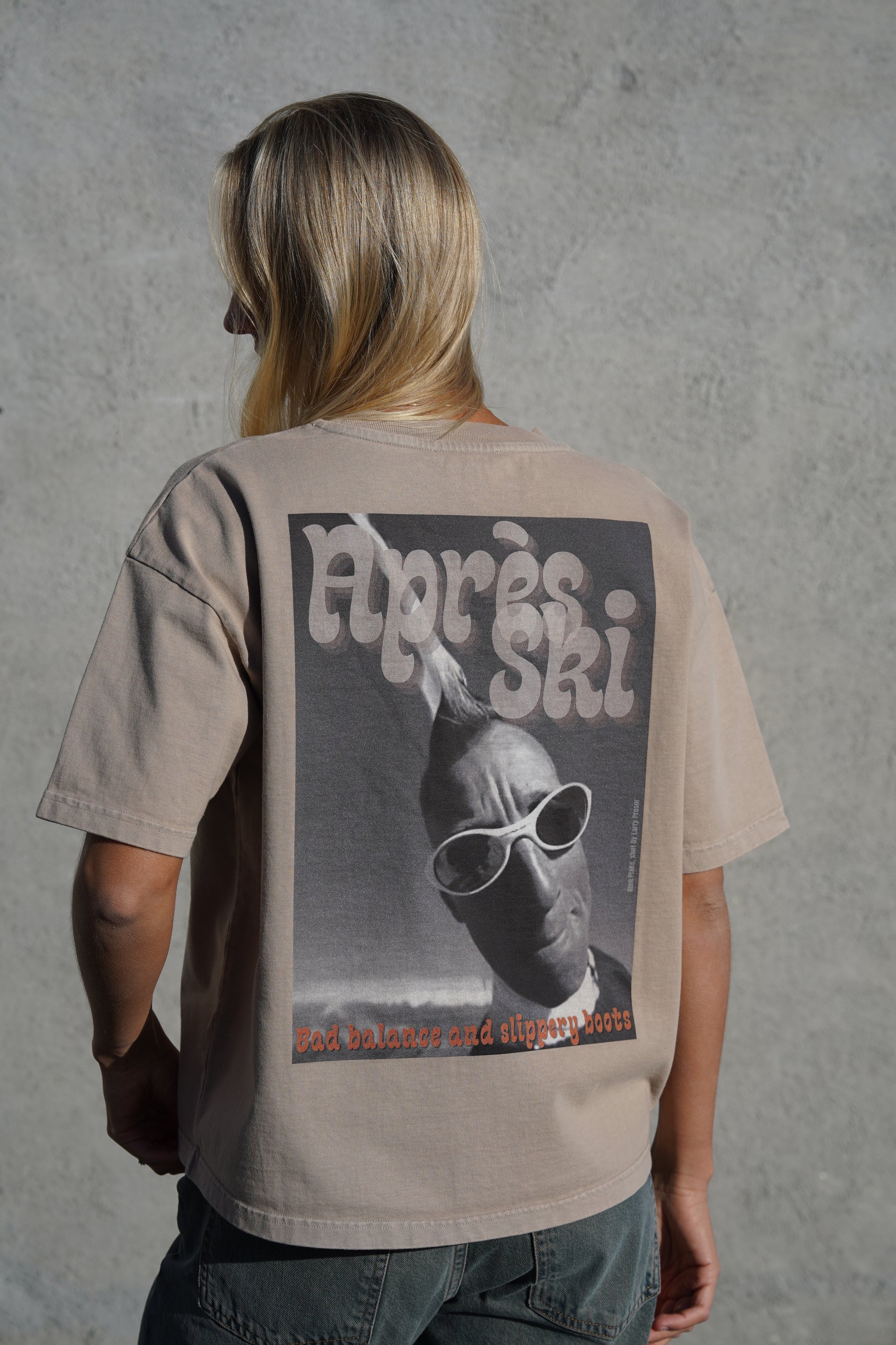 Après Ski T-Shirt - Khaki Grey