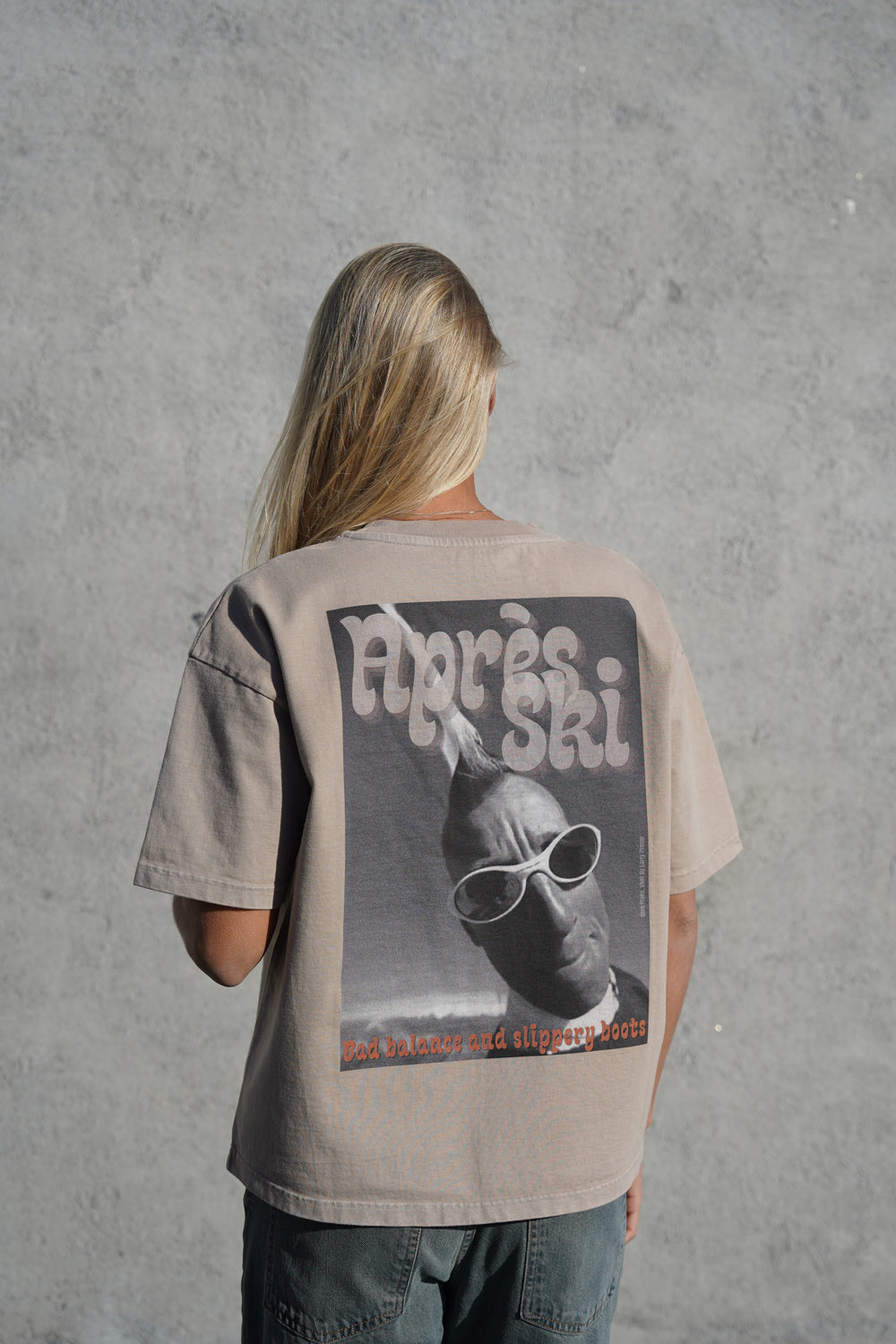 Après Ski T-Shirt - Khaki Grey