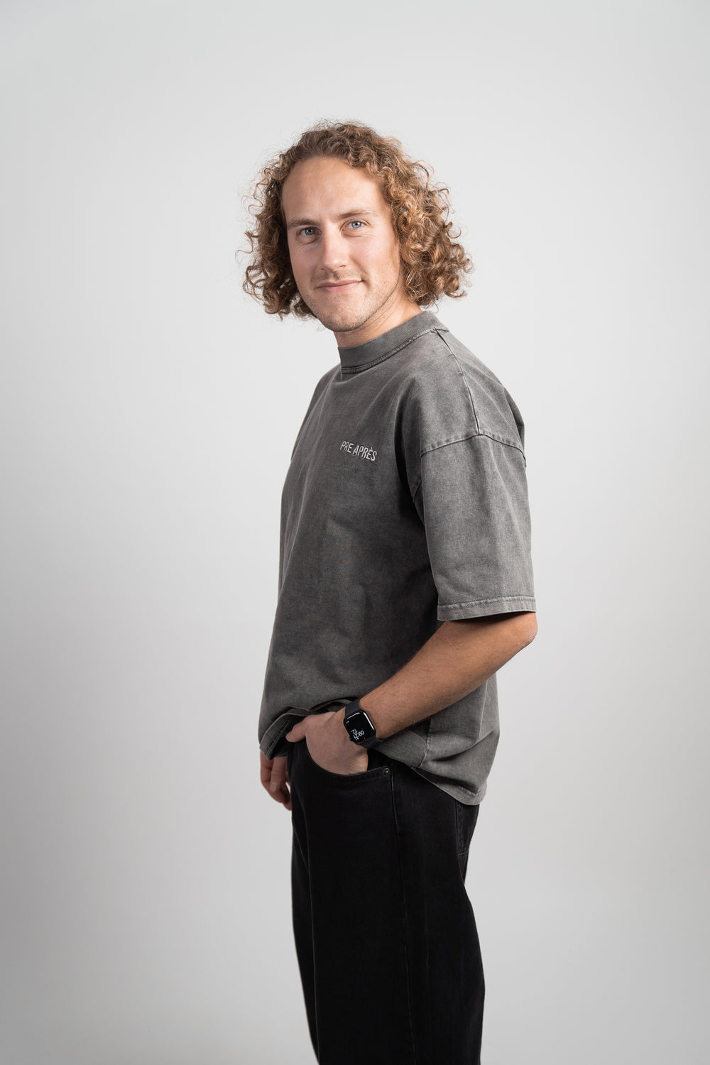 Ecstaski Tee  - Faded Black