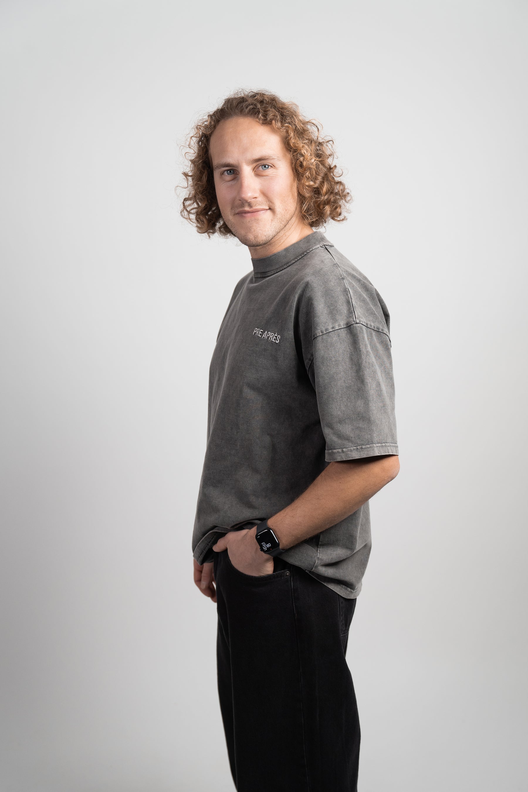 Ecstaski Tee  - Faded Black