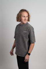 Ecstaski Tee  - Faded Black