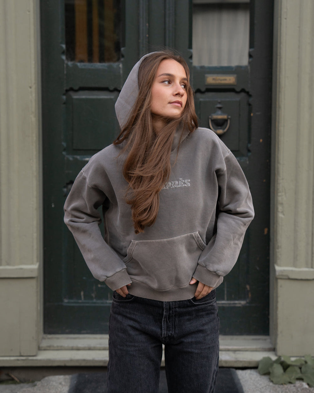 Form Hoodie (W) - Soft Brown