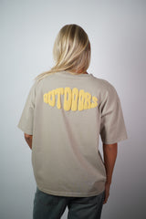 Outdoors Tee - Khaki Grey