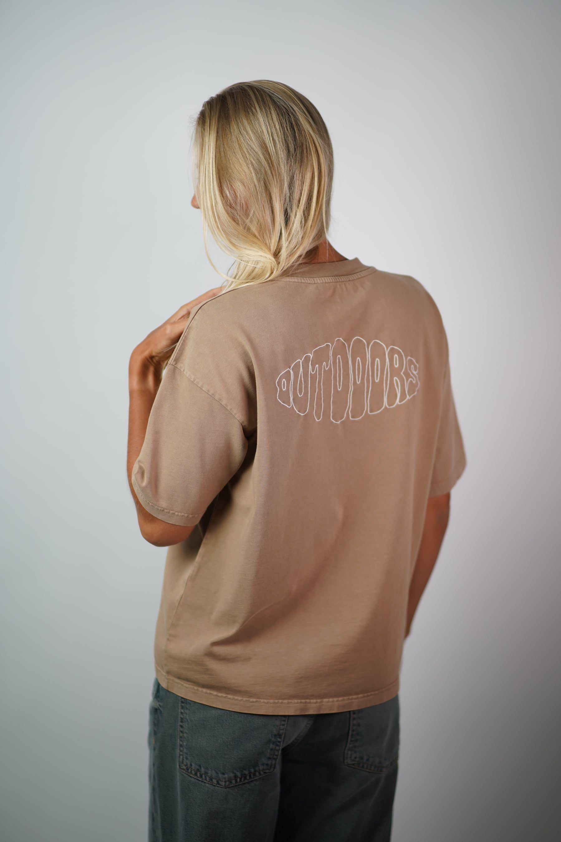 Outdoors Tee - Light Desert