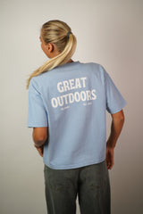 Great Outdoors Tee - Blue Sky