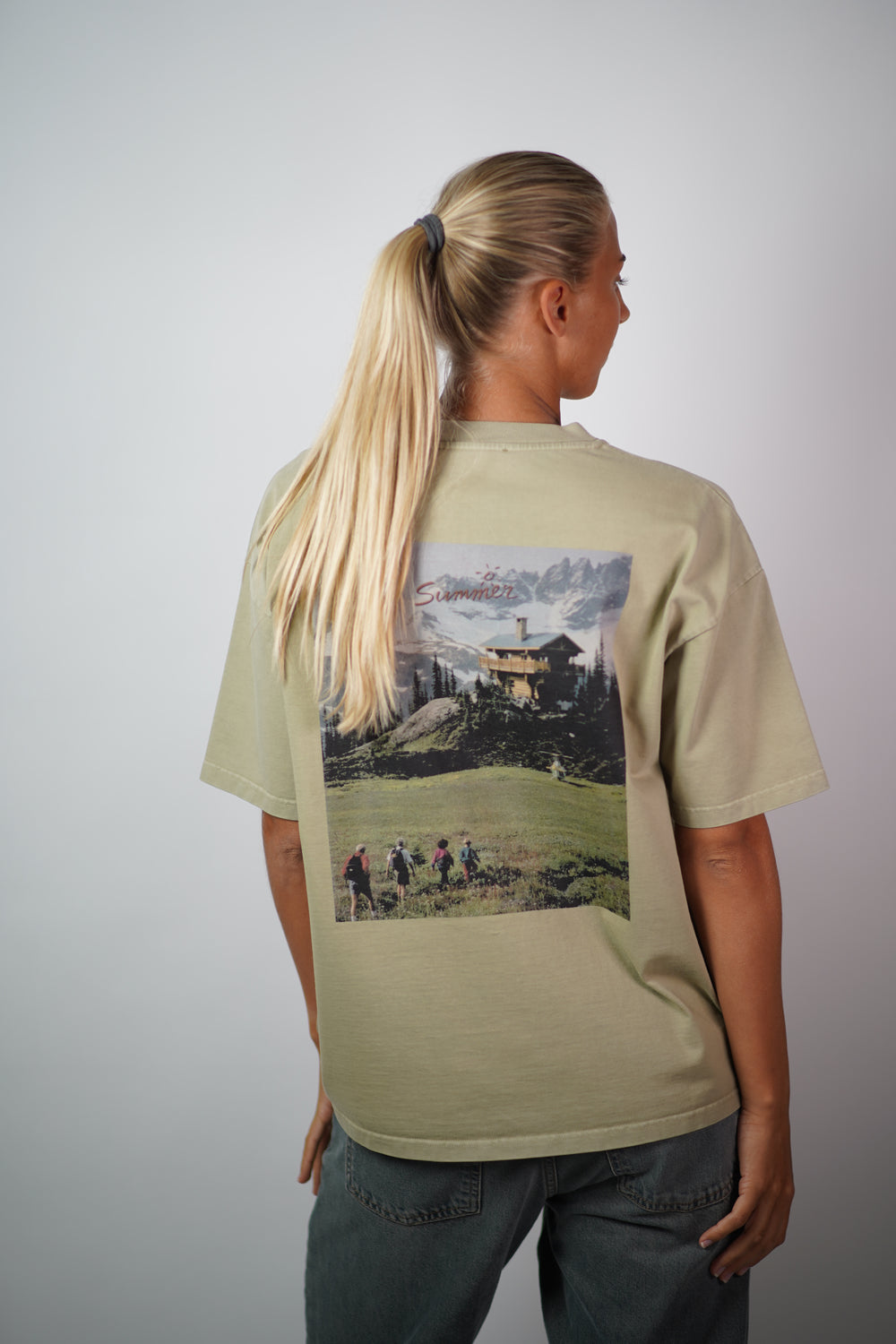 Explorer Tee - Dusty Green
