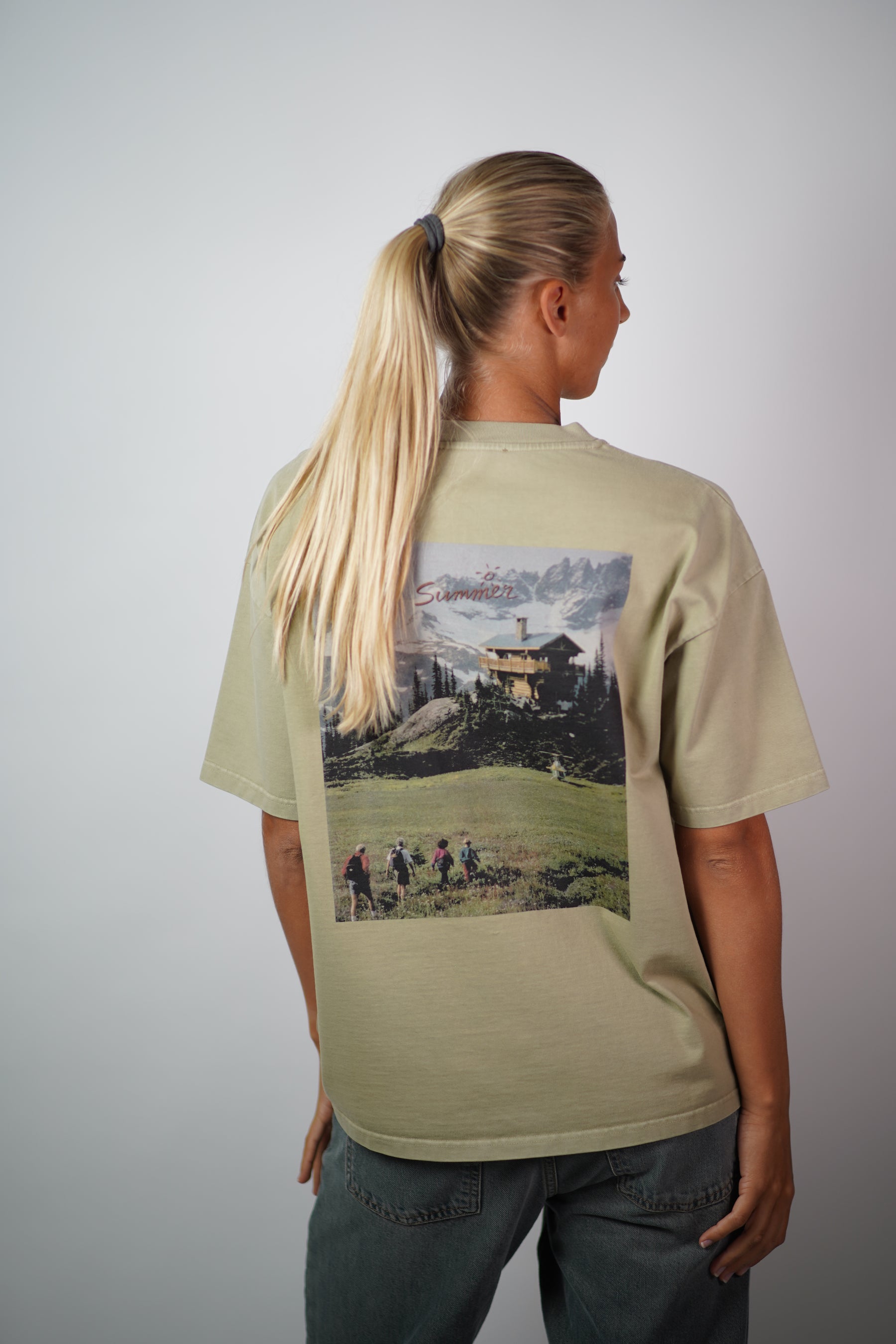 Explorer Tee - Dusty Green
