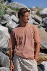 Base Washed Tee - Rusty Red