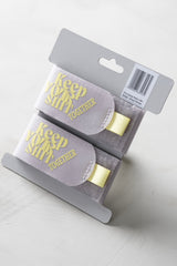 Pre Après Ski Strap - Yellow 2pk