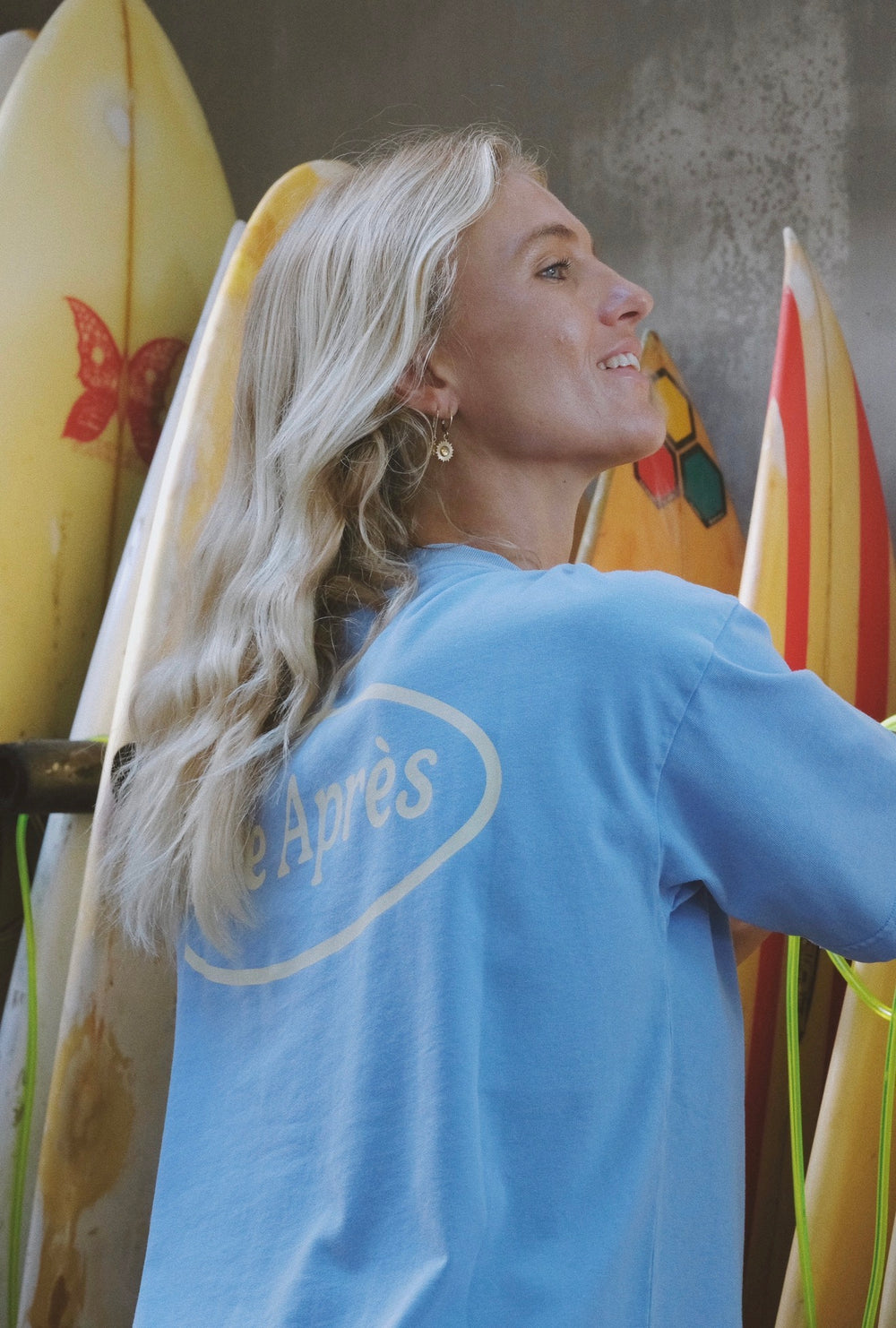 Logo Tee - Blue Lavender