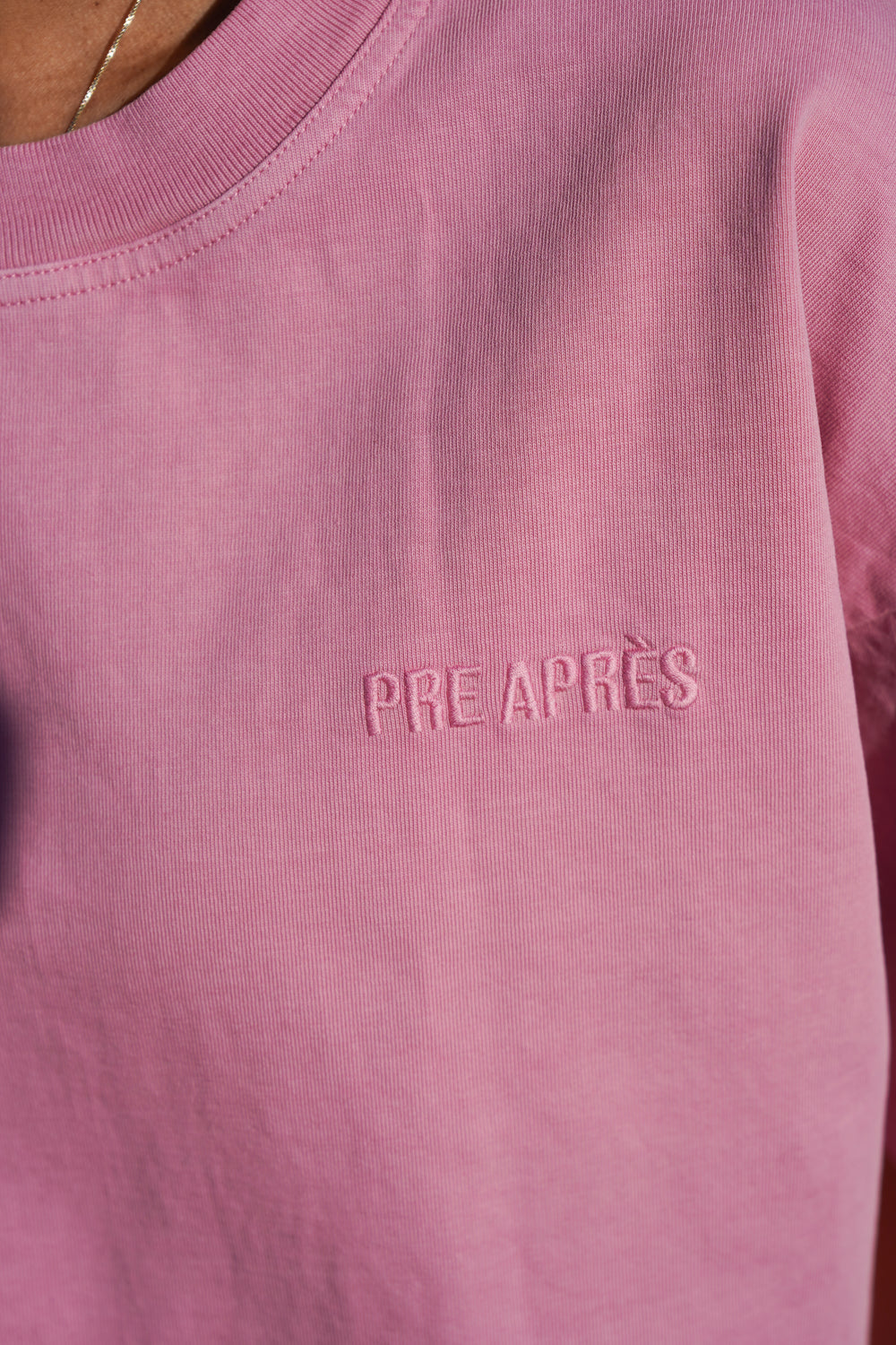 Alpine Horizon Tee - Soft Pink