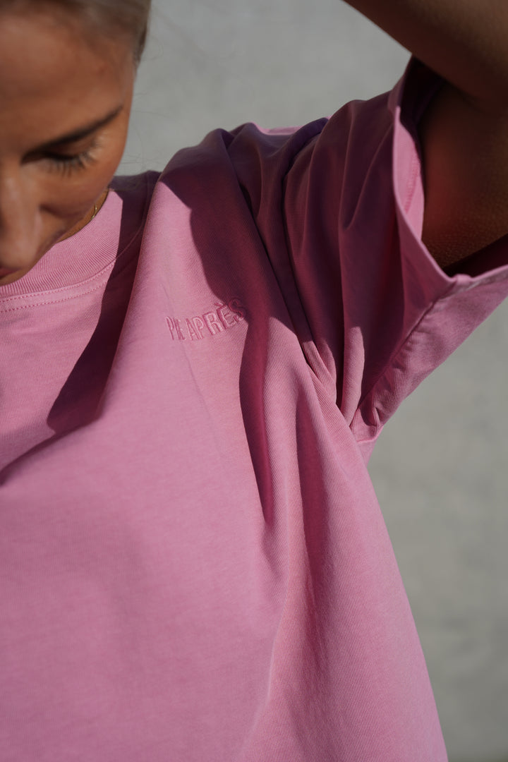 Alpine Horizon Tee - Soft Pink