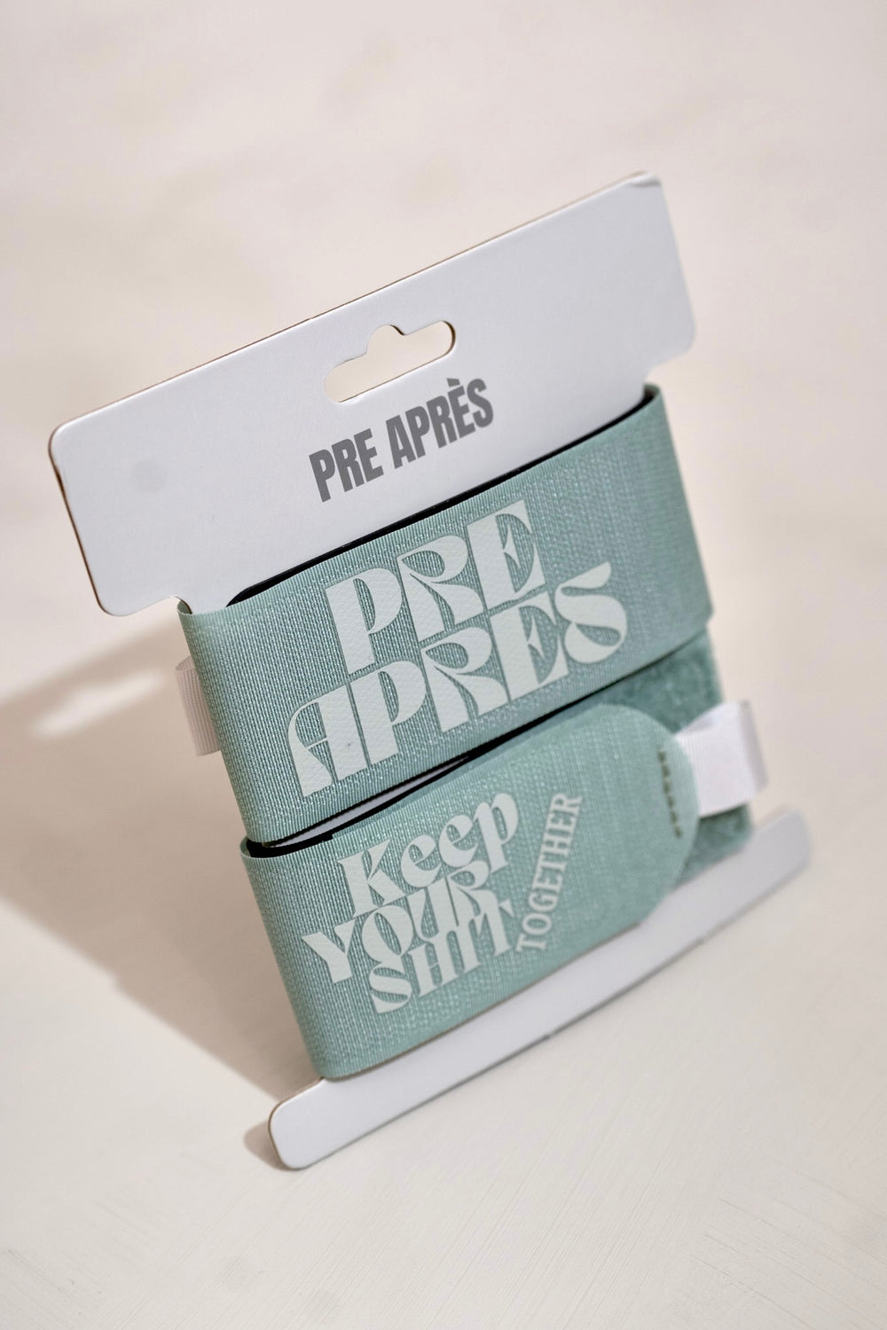 Pre Après Retro Ski Strap - Green 2pk