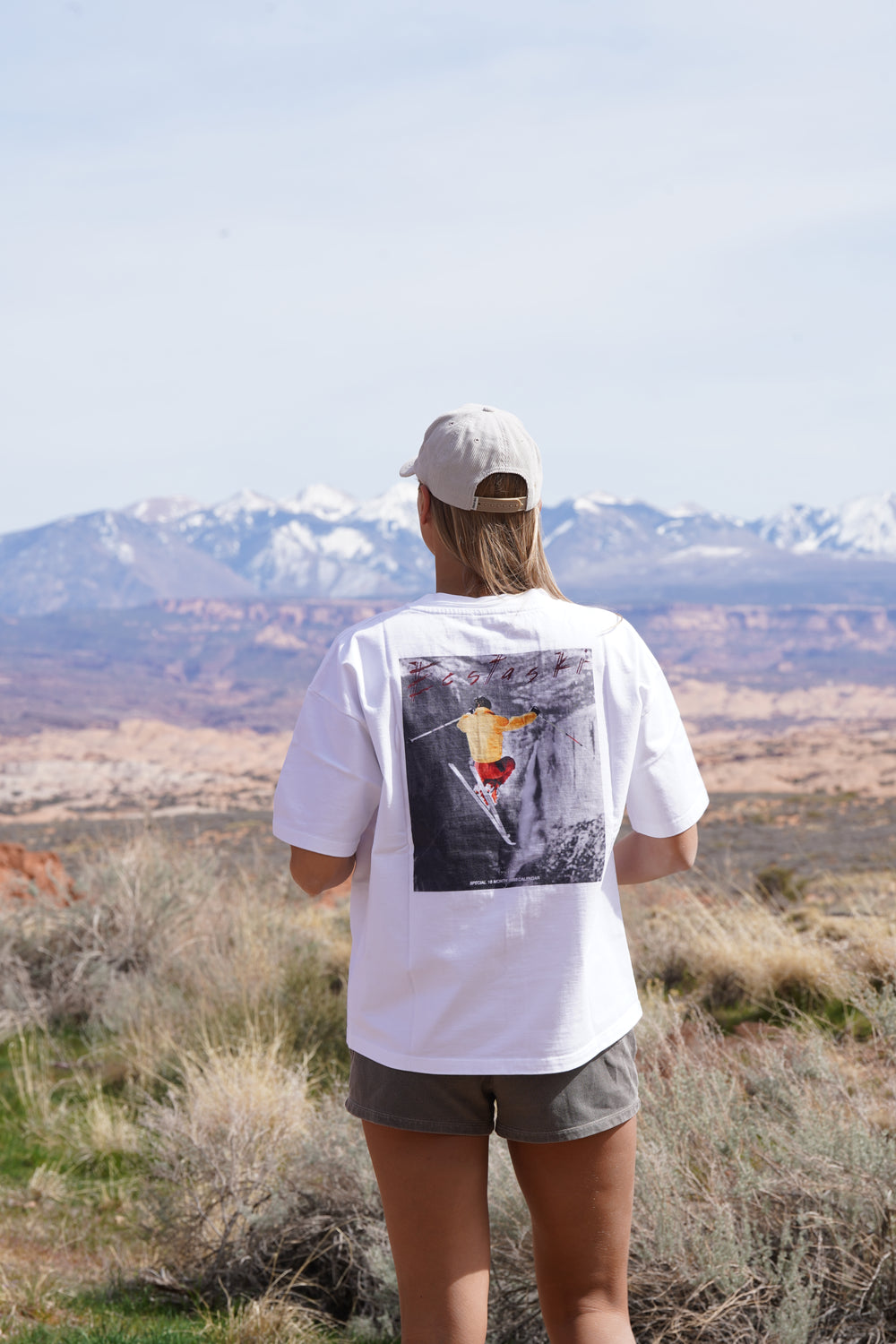 Ecstaski Tee  - White