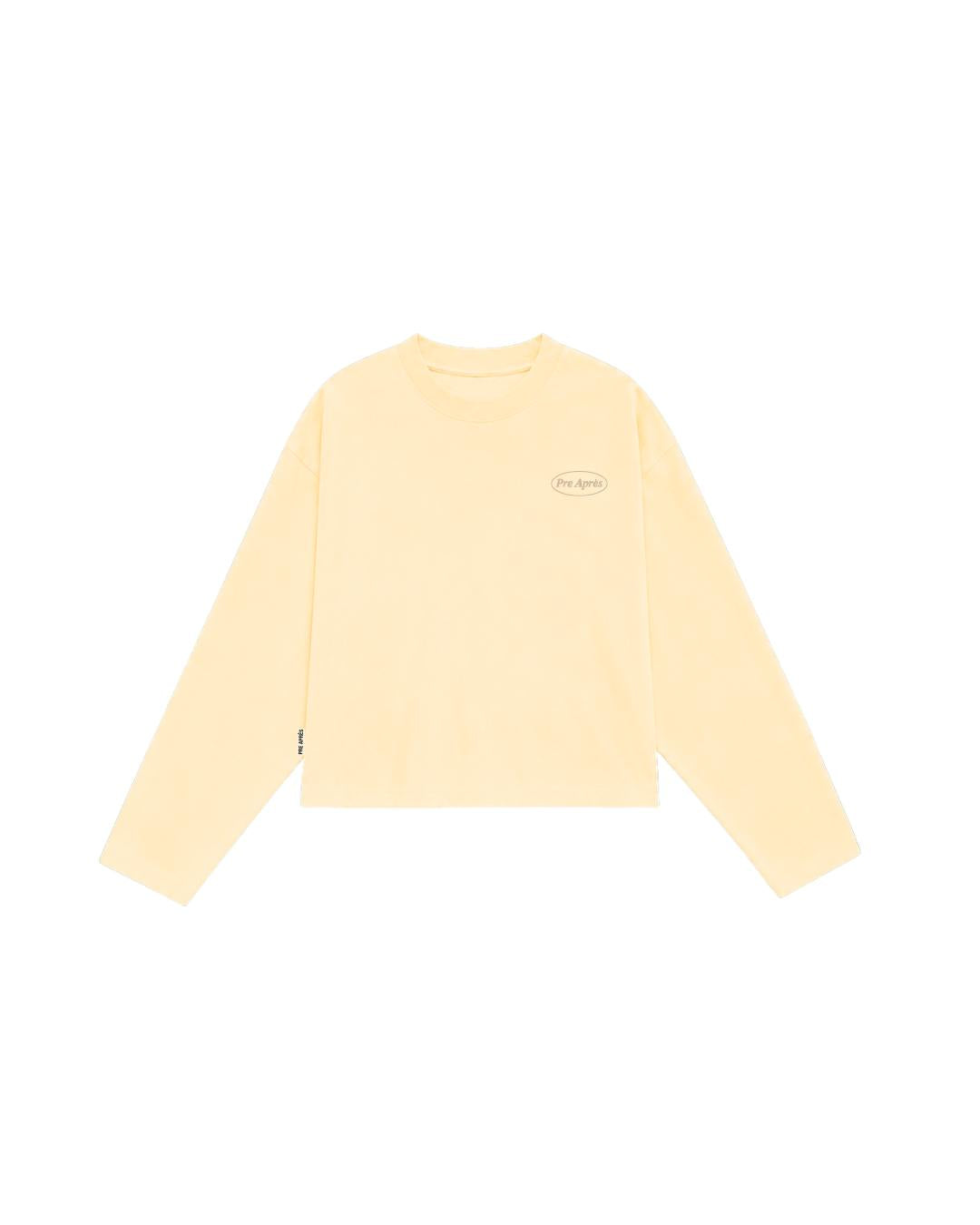 Logo Long Sleeve - Soft Yellow