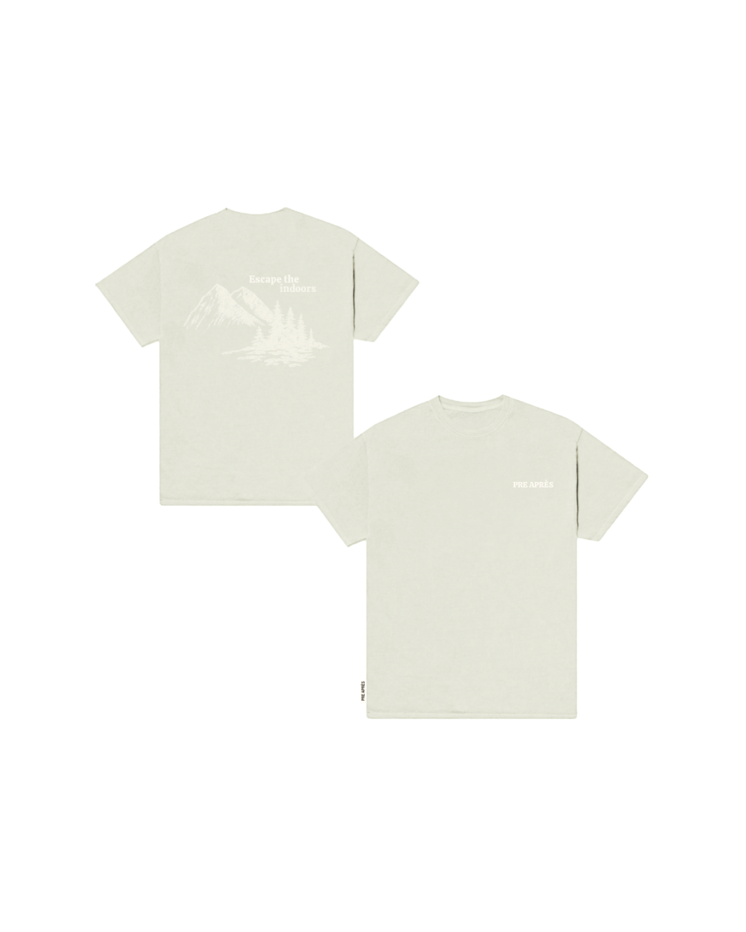 Escape Tee - Pale Moss