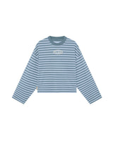 Logo Striped Long Sleeve - Blue/Blue