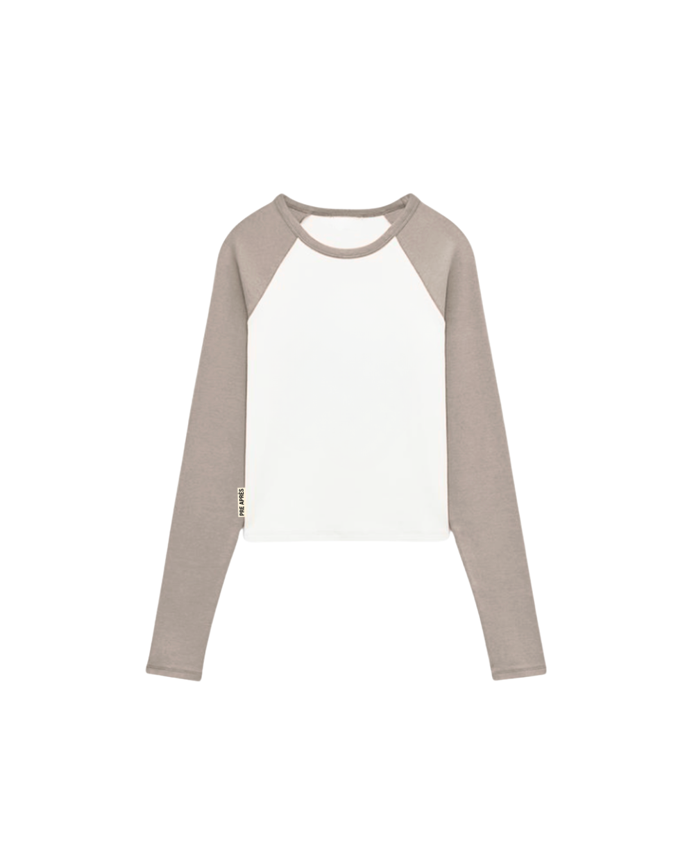 Duo Long Sleeve (w)- Brown/White
