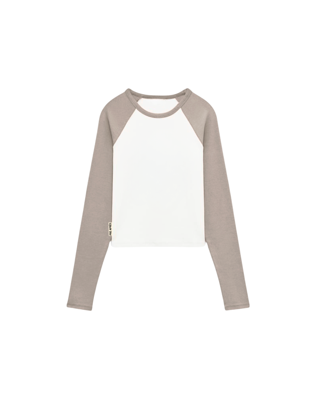 Duo Long Sleeve (w)- Brown/White