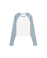 Duo Long Sleeve (w)- Cloud/White