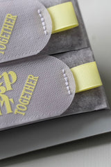 Pre Après Ski Strap - Yellow 2pk
