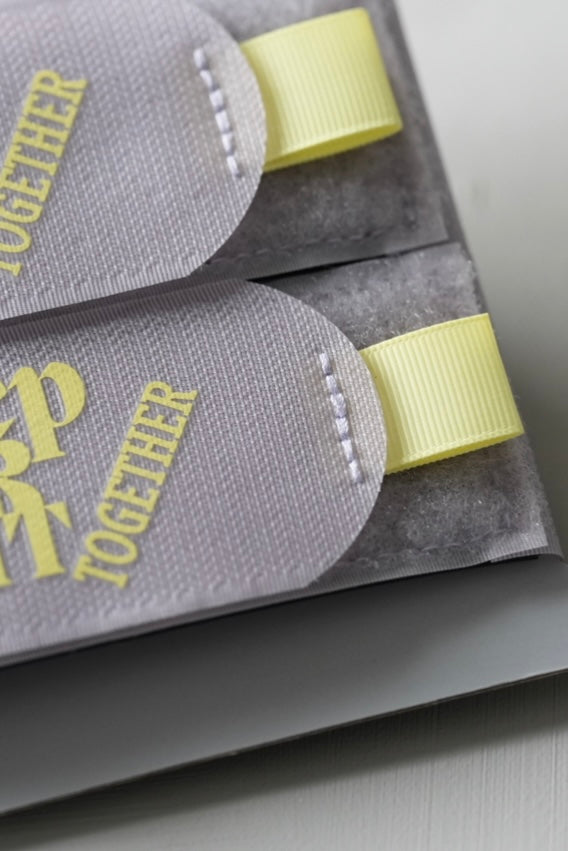 Pre Après Ski Strap - Yellow 2pk