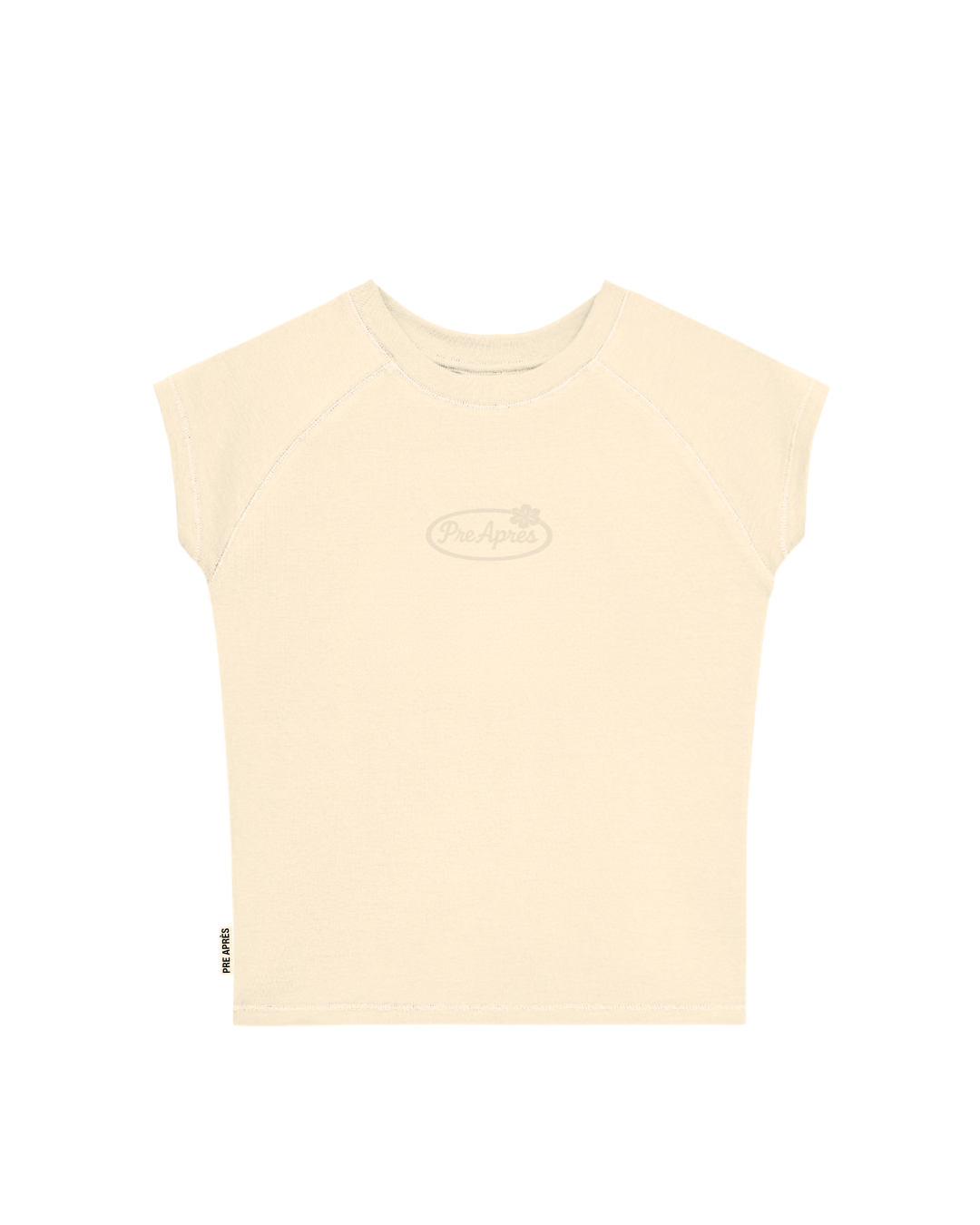 Fitted Tee - Soft Yellow