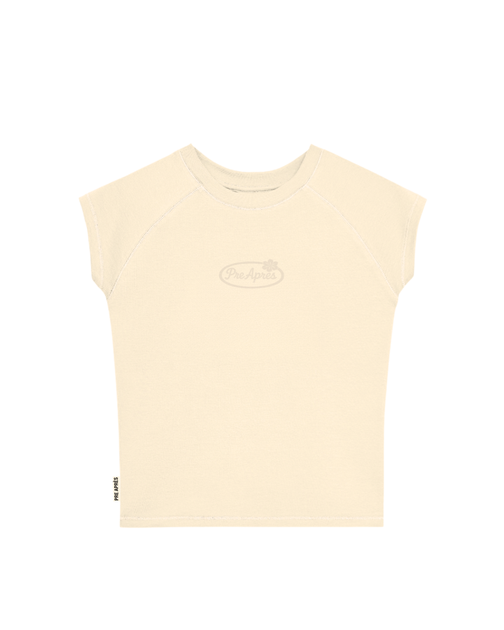 Fitted Tee - Soft Yellow