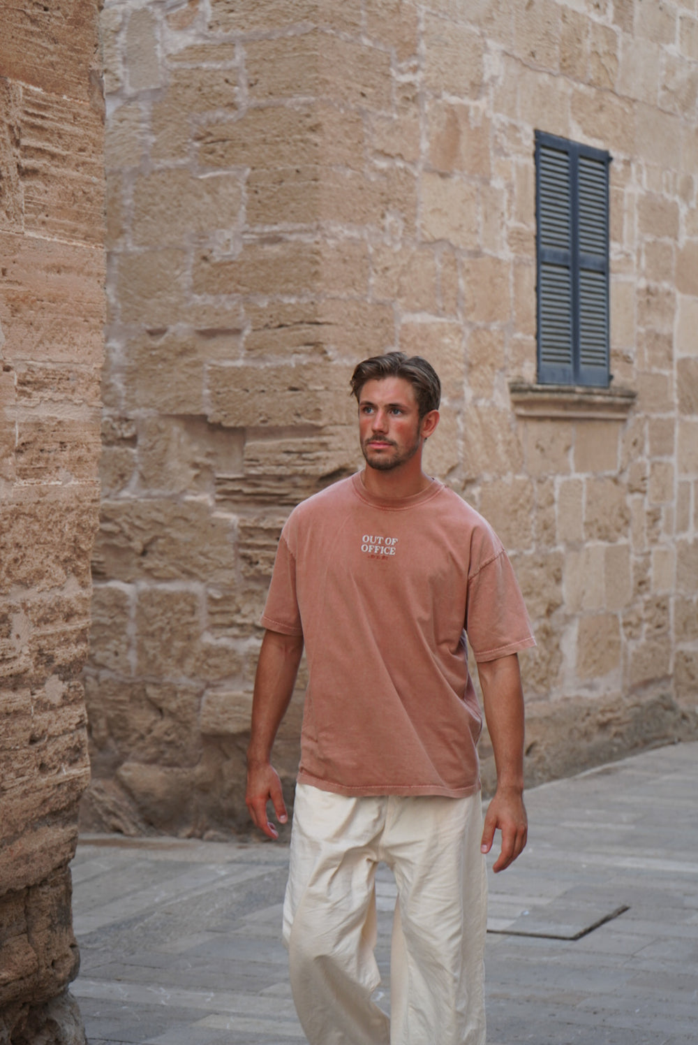Out of Office Tee - Rusty Red