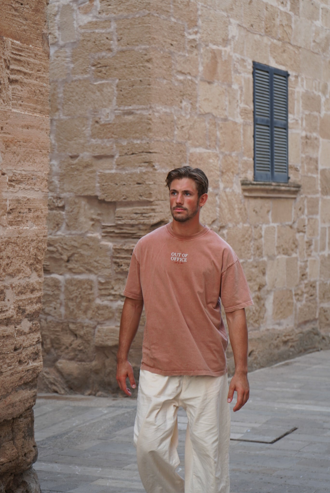 Out of Office Tee - Rusty Red