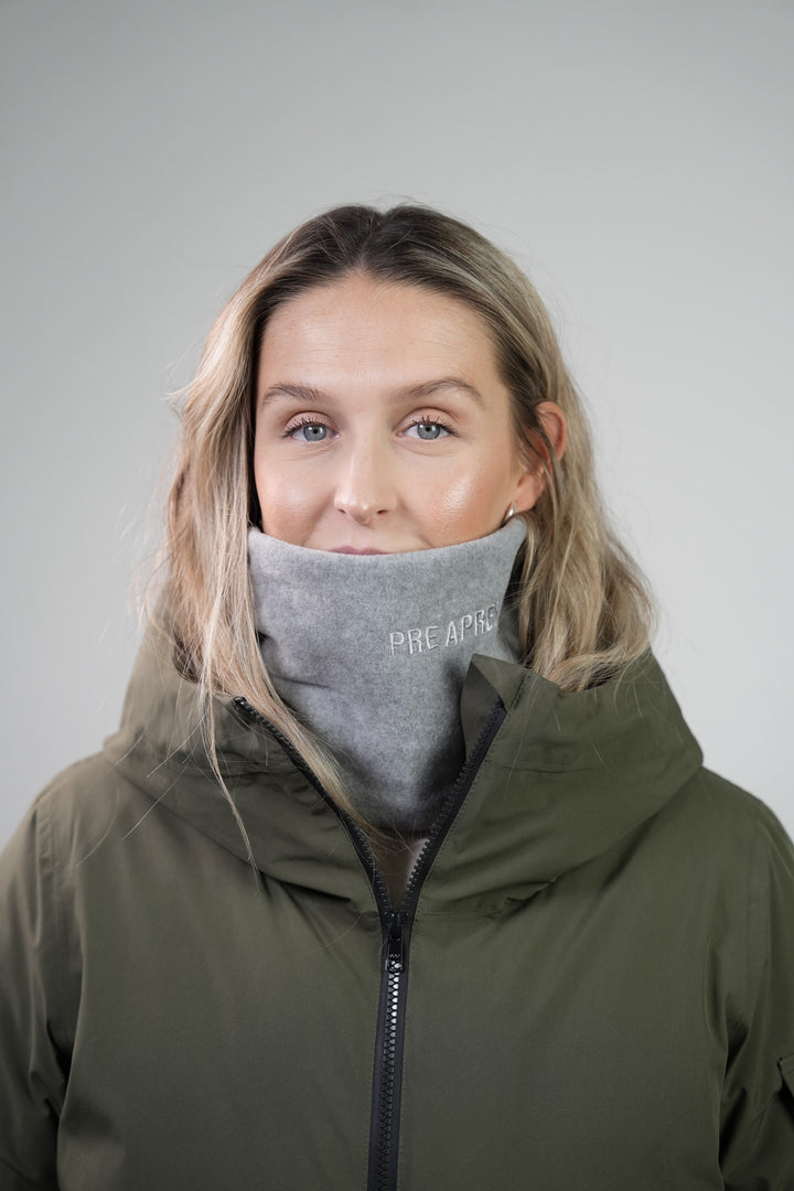 Fleece Neckwarmer - Stone Grey
