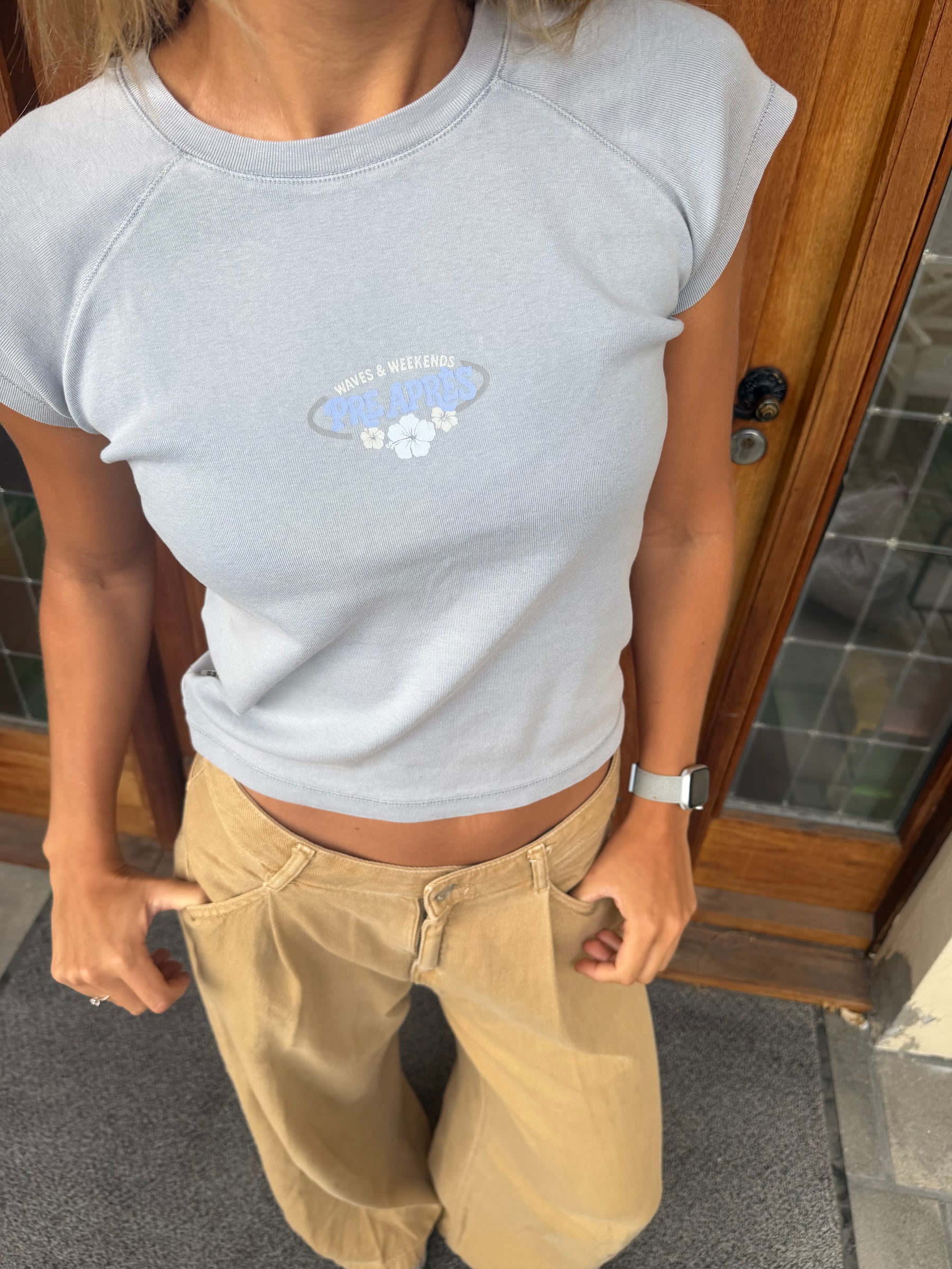 Fitted Tee - Cloud