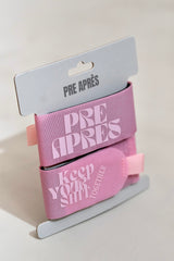 Pre Après Retro Ski Strap - Pink 2pk