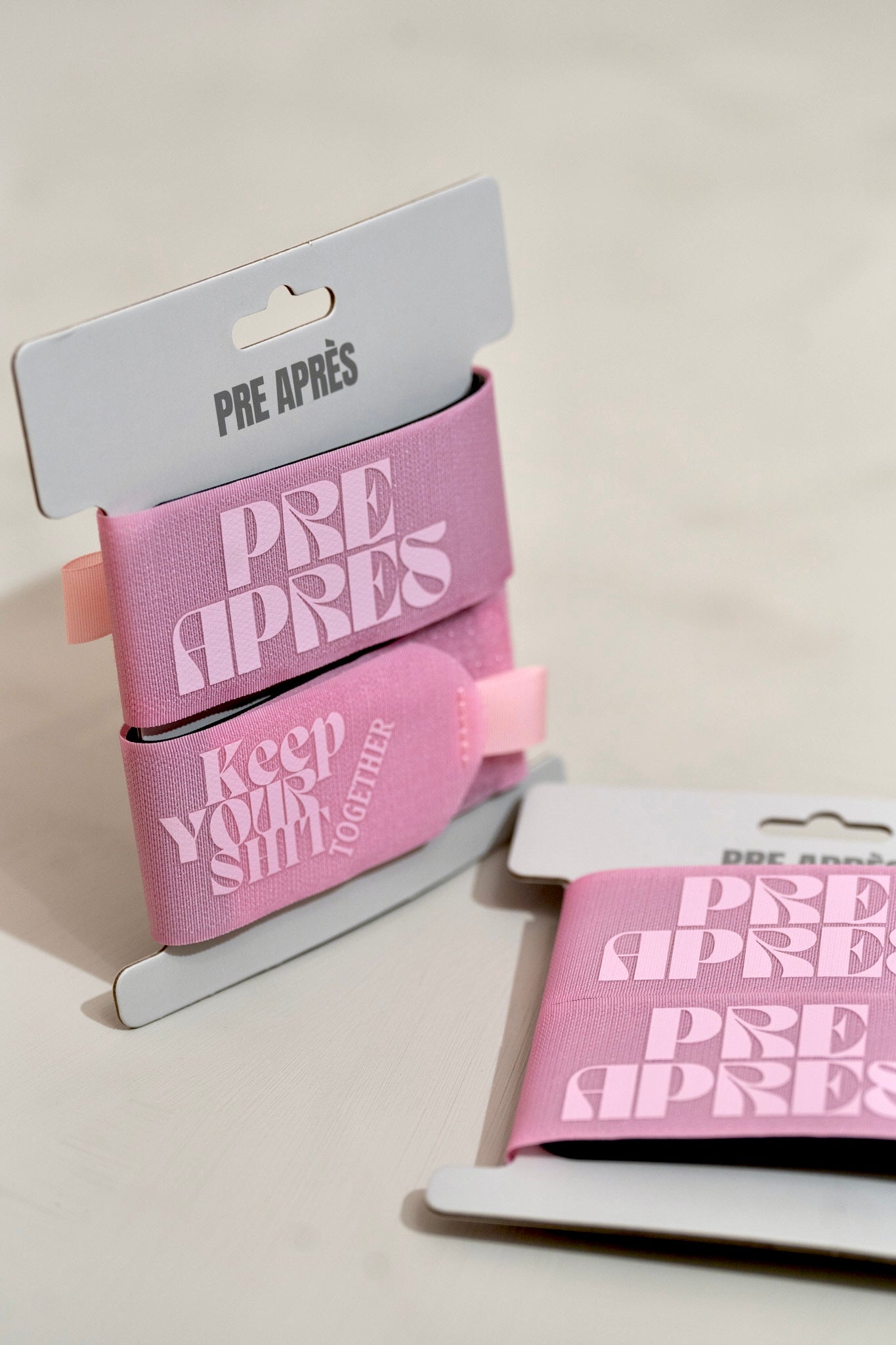 Pre Après Retro Ski Strap - Pink 2pk