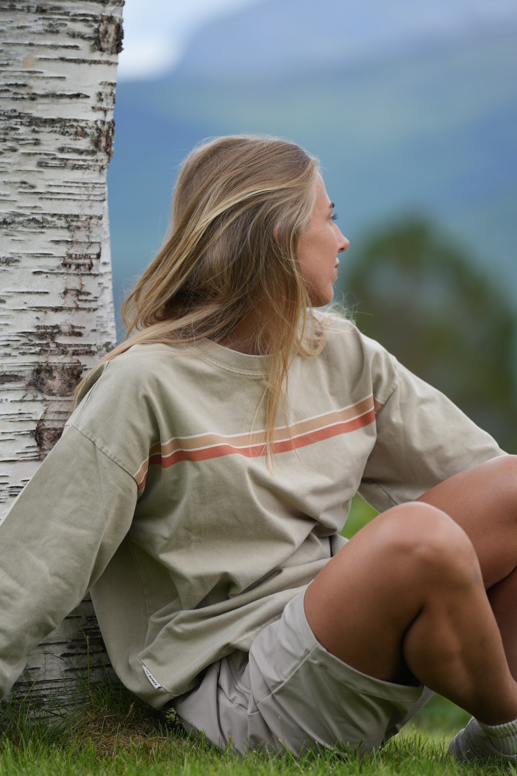 Retro Long Sleeve - Slate Green
