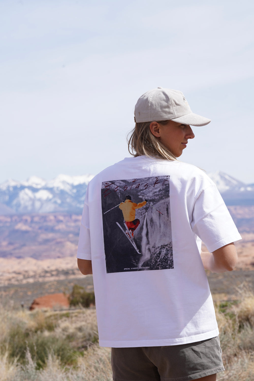Ecstaski Tee  - White