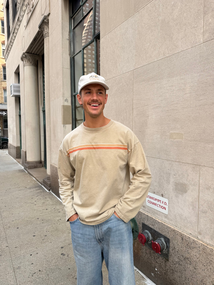 Retro Long Sleeve - Slate Green