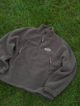 Summit Half Zip - Soft Brown