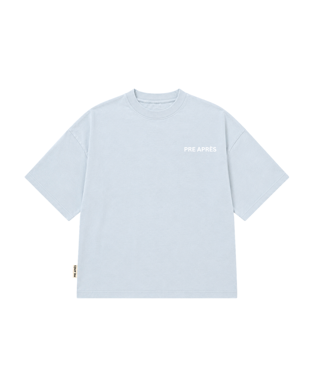 Base Tee - Blue Ice Melange