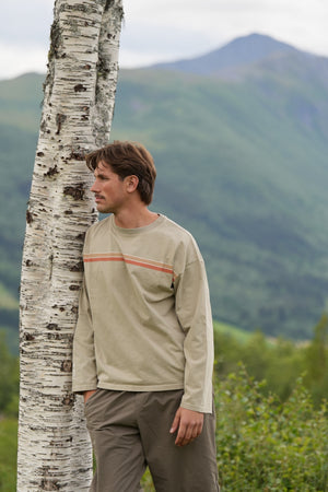 Retro Long Sleeve - Slate Green