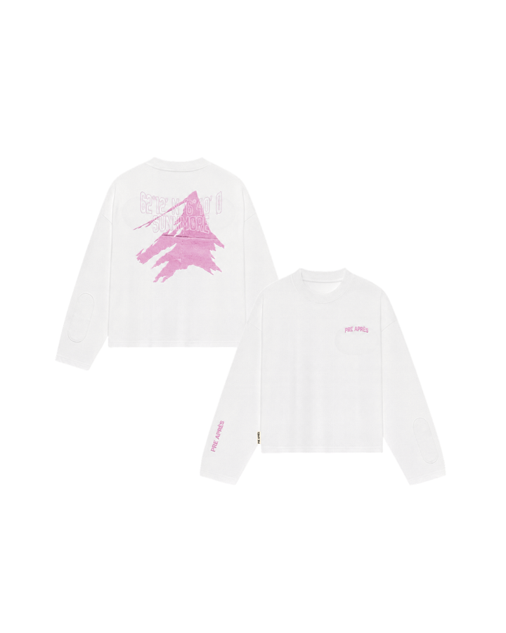 Native Long Sleeve - White/Pink