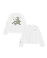 Native Long Sleeve - White/Sage