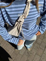Logo Striped Long Sleeve - Blue/Blue