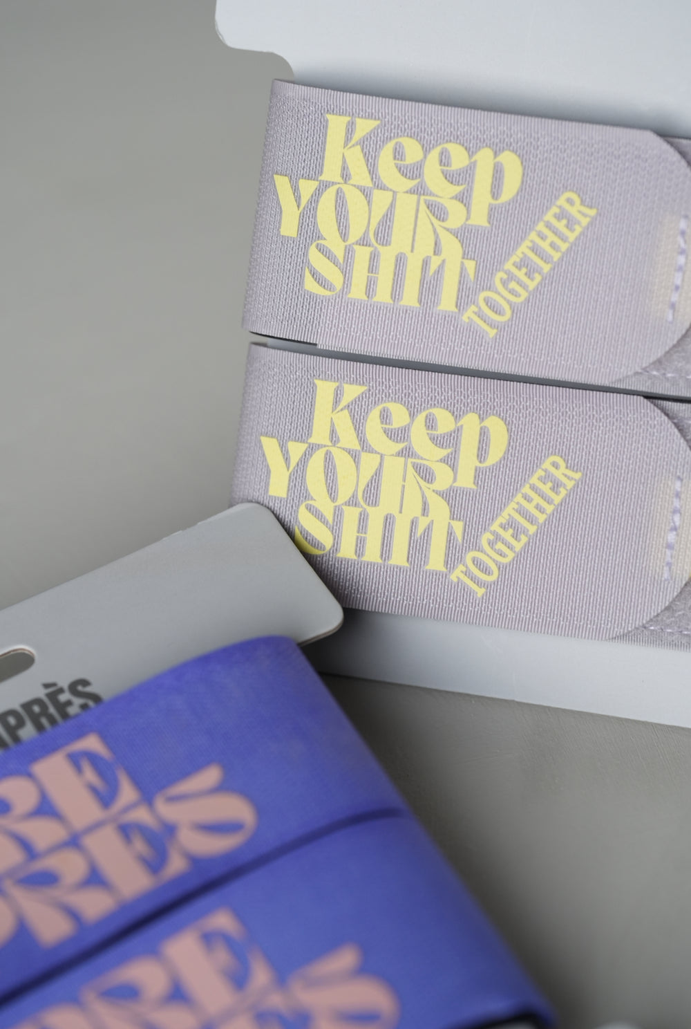 Pre Après Ski Strap - Yellow 2pk