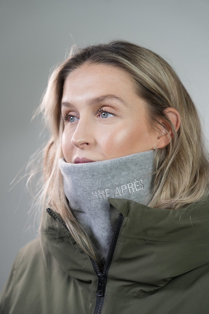 Fleece Neckwarmer - Stone Grey