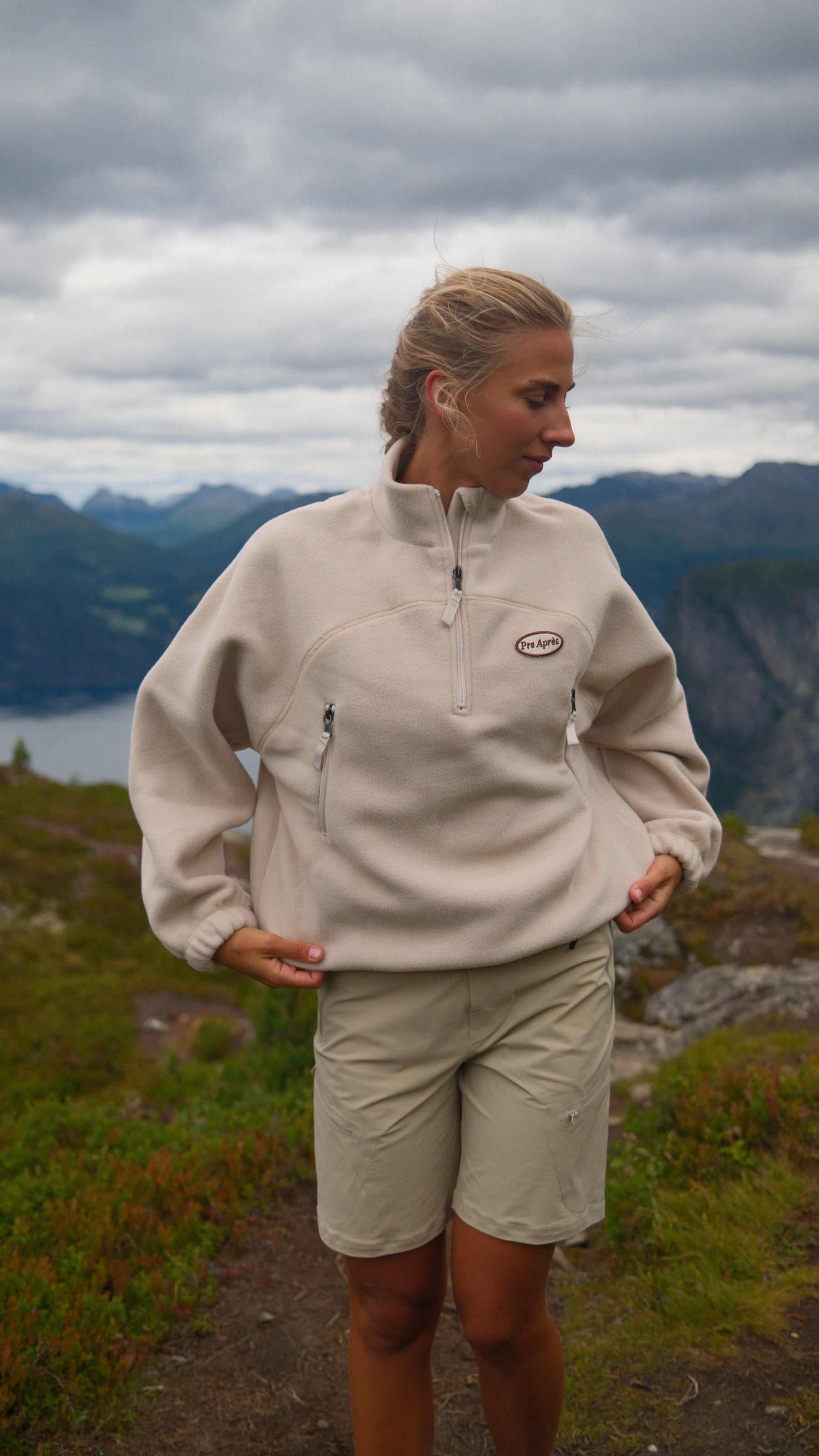 Summit Half Zip - Sand