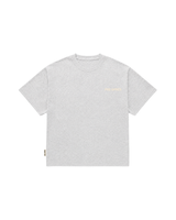 Base Tee- Grey Melange