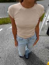 Move Tee - Faded Brown