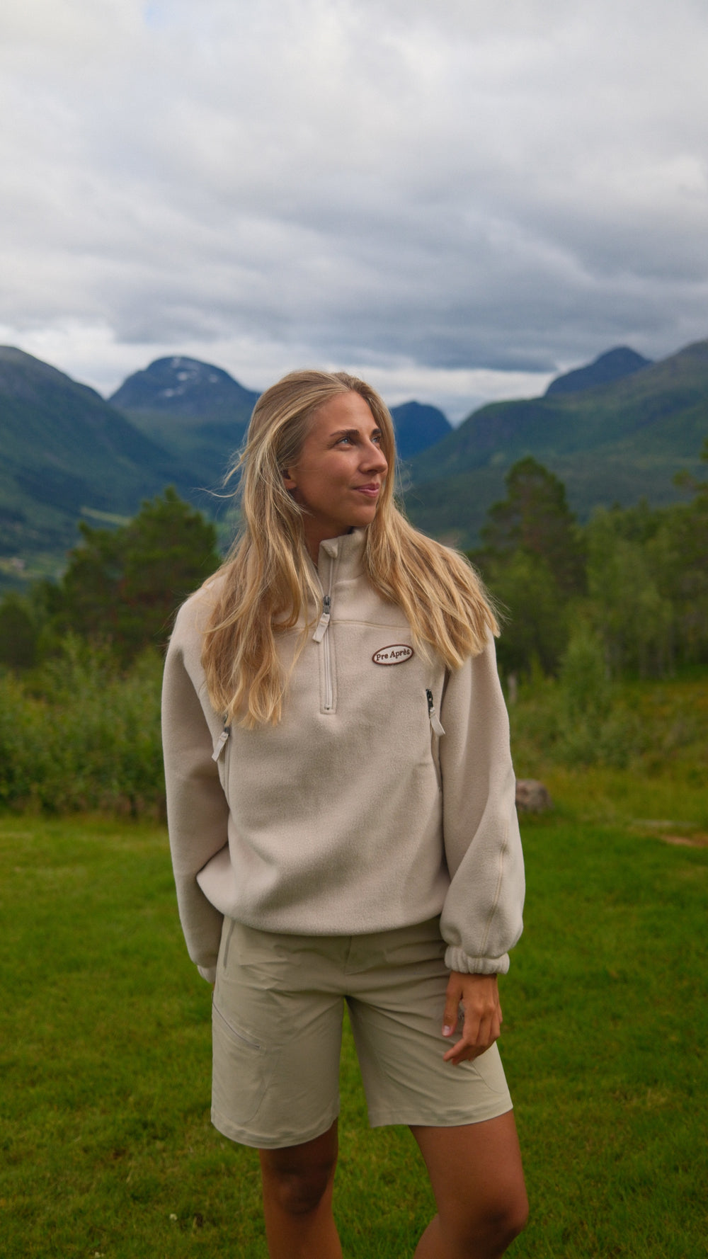Summit Half Zip - Sand