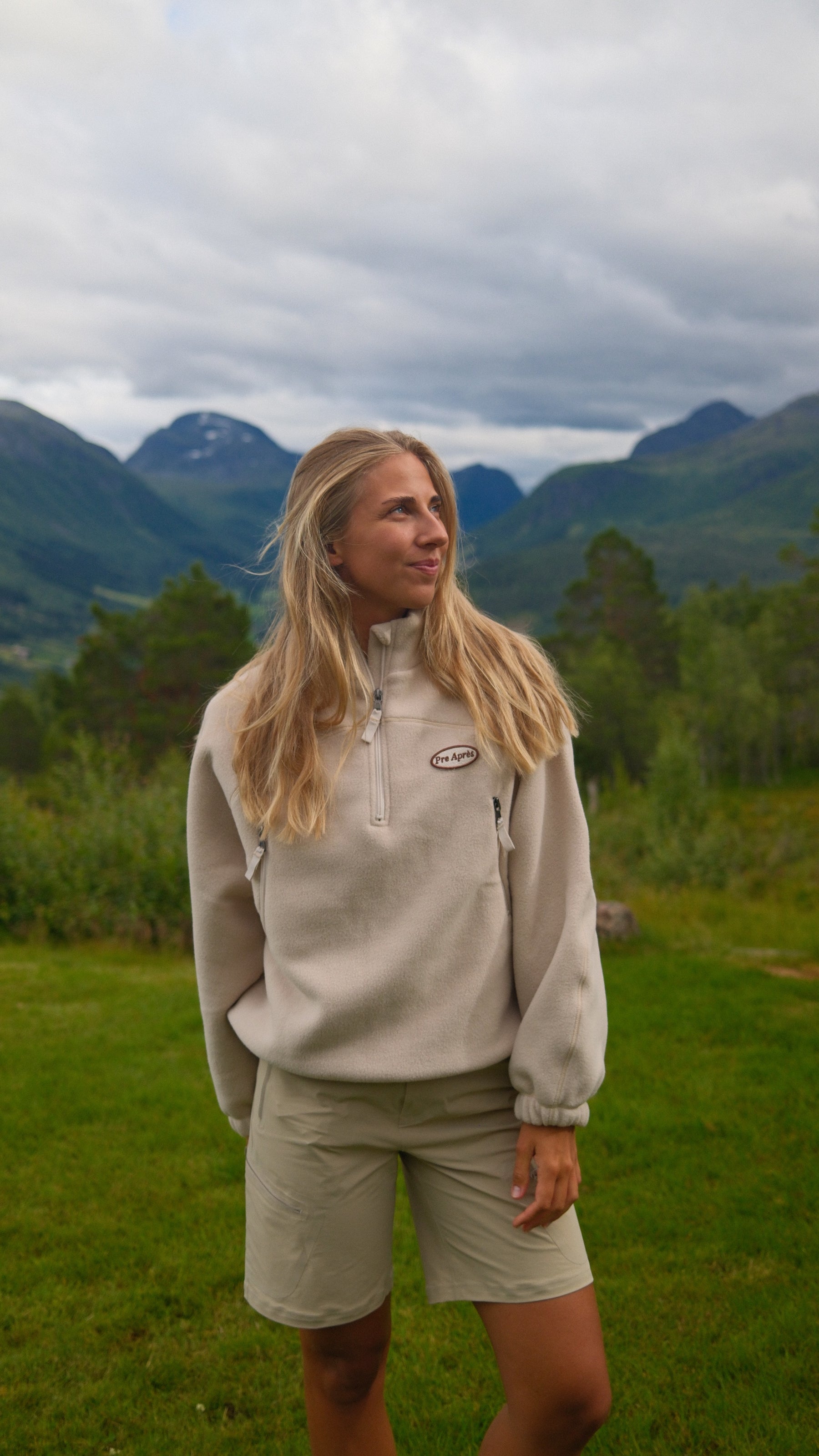 Summit Half Zip - Sand